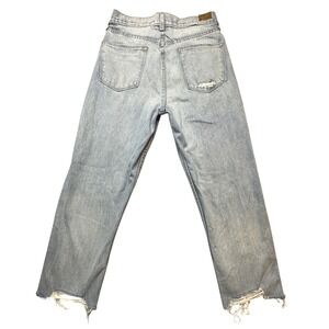 Ariat Denim Jeans Womens 28R Tomboy Straight Ultra High Rise Distressed